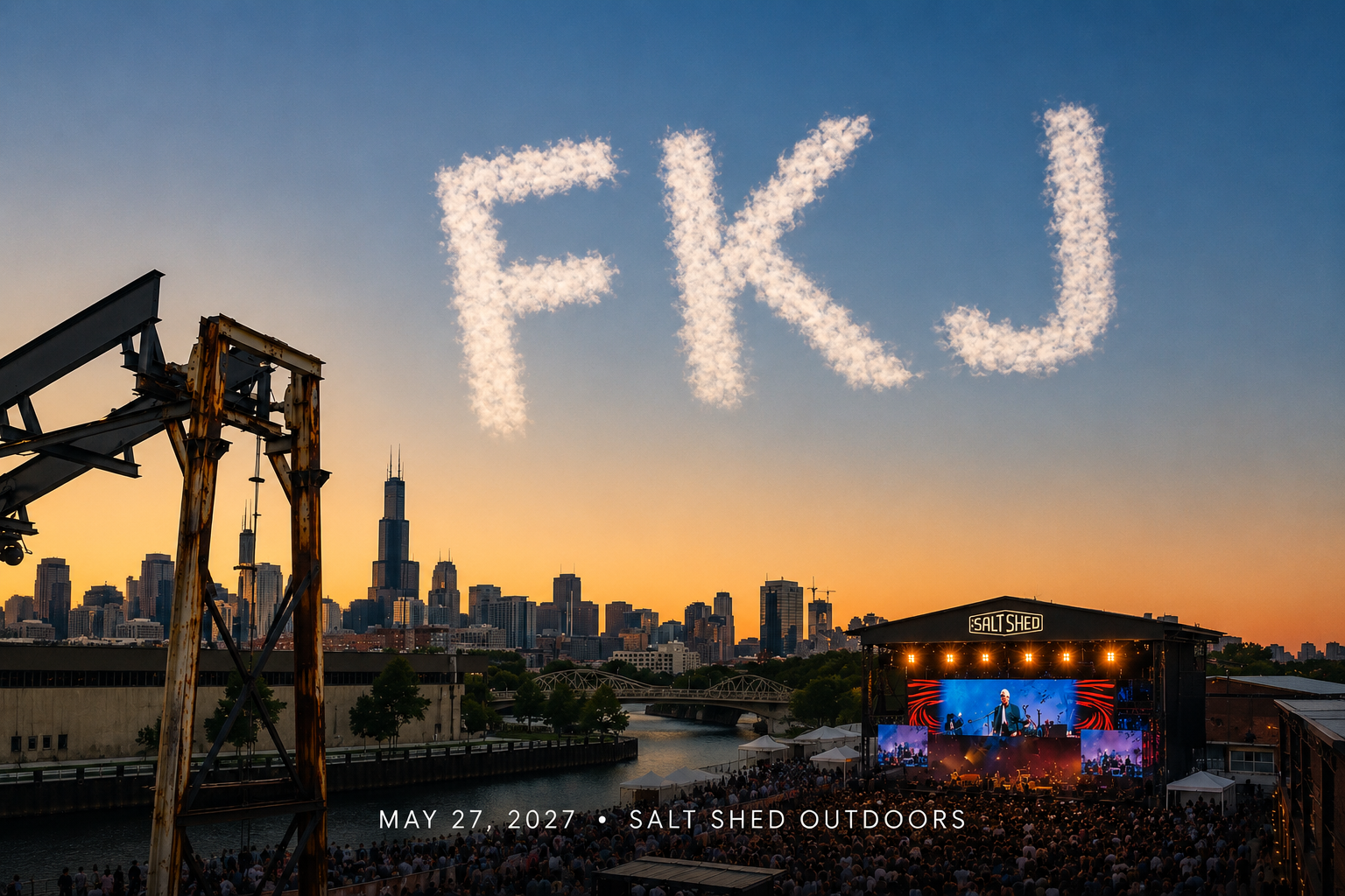 FKJ Announces Chicago Return at Salt Shed Outdoors in 2027