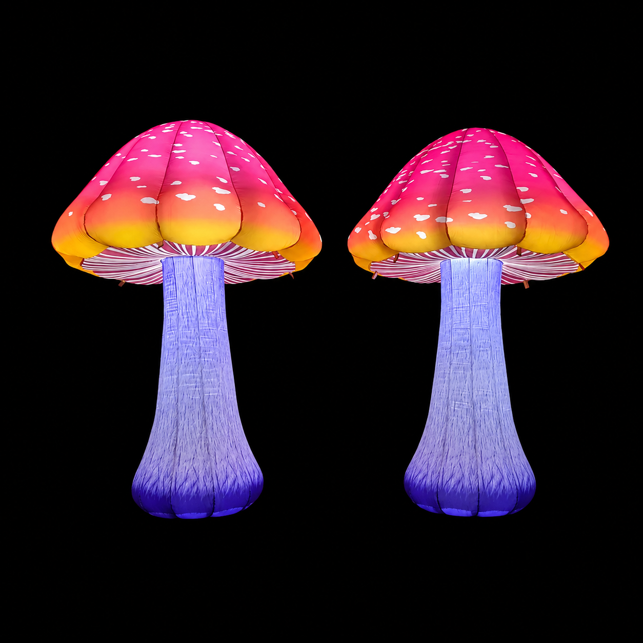 8 FT inflatable mushrooms